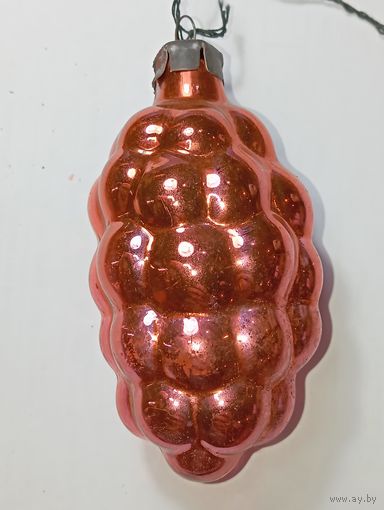 Ёлочная игрушка - Виноград , СССР. С рубля