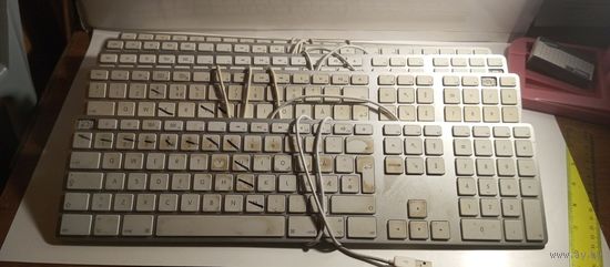 Клавиатуры APPLE с неработающими кнопками. На запчасти одним лотом