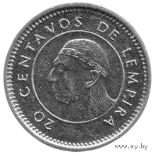 РЕСПУБЛИКА ГОНДУРАС. 20 СЕНТАВО 1999