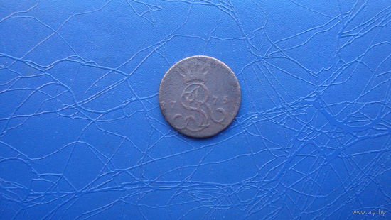 1 грош 1775                                      (1658)