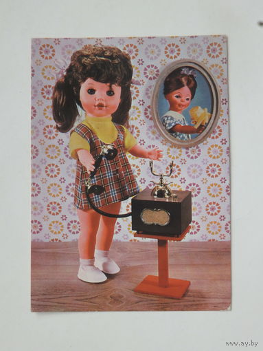 Кукла Чехословакия 1978   10х15 см