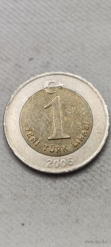 Турция 1 лира 2006