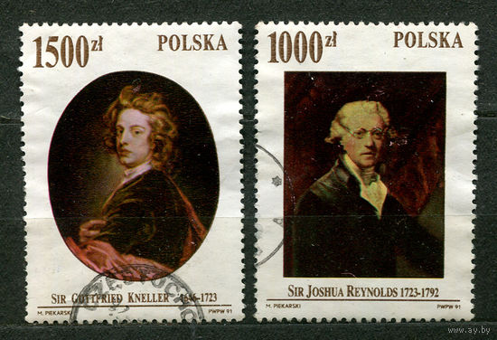 Живопись. Польша. 1992. Серия 2 марки