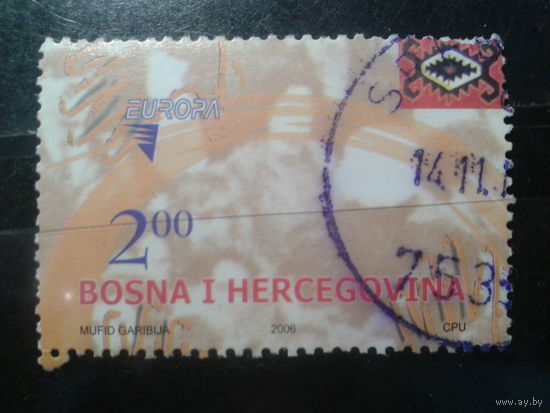 Босния и Герцеговина, 2006. Европа. Интеграция. Mi-2,5 евро гаш.
