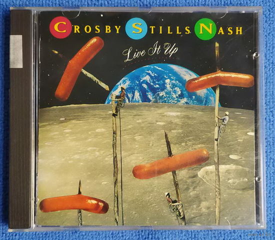 CD,(Japan) Crosby, Stills & Nash – Live It Up