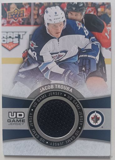 Хоккейная карточка НХЛ джерси Jacob Trouba (Виннипег)