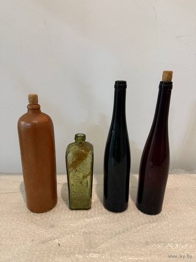 С 1 рубля! Бутылки  J.J.Peters , вермахт, и пвм довоенные 4 шт