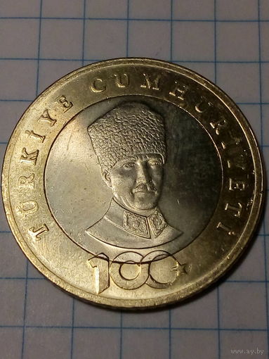 5 лир Турция 2023 год.