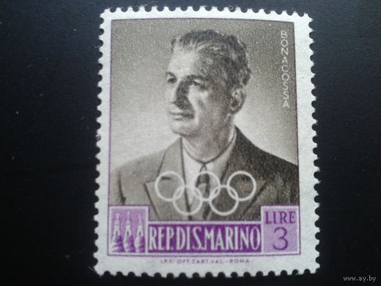 Сан-Марино 1959 функционер МОК