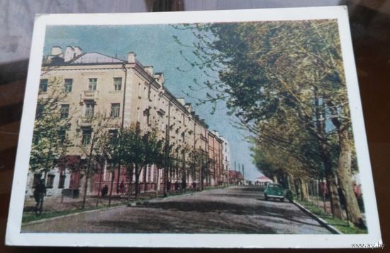 1960 год Псков Улица Ленина