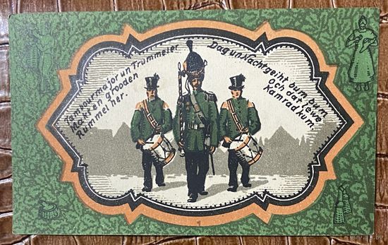 Нодгельд 50 пфеннигов 1921 год. Ольденбург. Веймарская республика