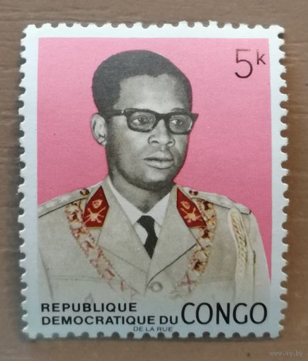 Марка Заир, Конго, президент Жозеф Мобуту, 1973 г.,