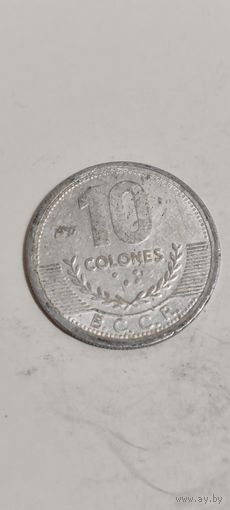 Коста-Рика 10 колонес 2008