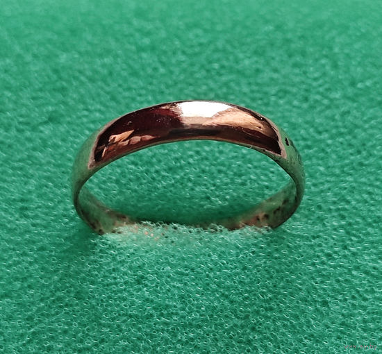 Медное обручальное кольцо XIXв.  Диаметр 17мм. лот ок-13