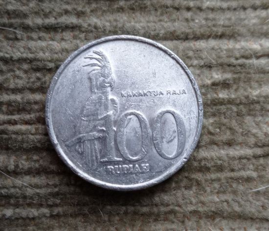 Werty71 Индонезия 100 рупий 2003 черный пальмовый какаду