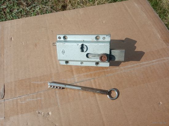 Гаражный замок. Заводской. Уникальный.