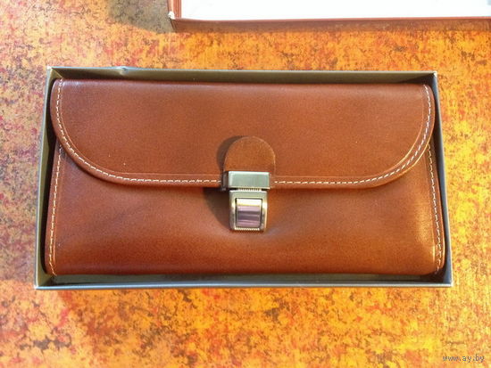 Портмоне кошелек Иран ARTA 19х10 см Кожа натуральная