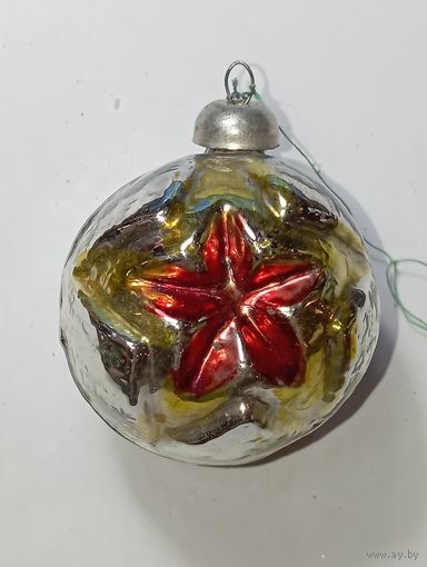 Ёлочная игрушка , Звезда  . СССР .