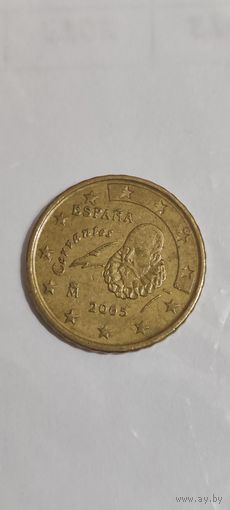 Испания 10 евроцентов 2005