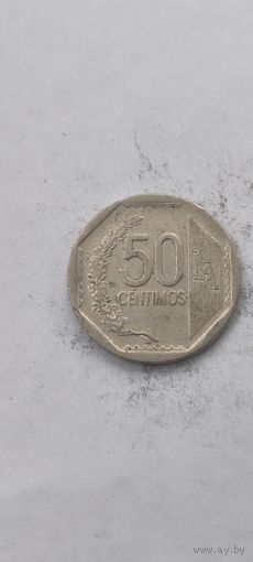 Перу 50 сентимос 2008
