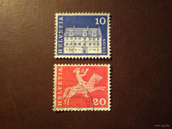 Швейцария  1960 г,1968 г.Стандарты./26а/
