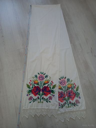 Рушник старинный вышитый