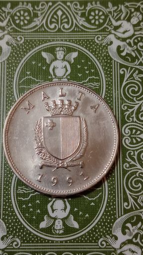 Мальта 1 лира 1991