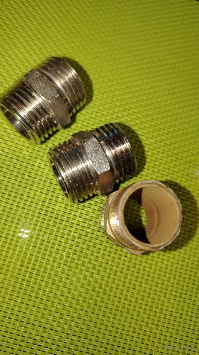 Переходник 1/2 дюйма (на 15) на фильтр для стиралки и др.  3 шт