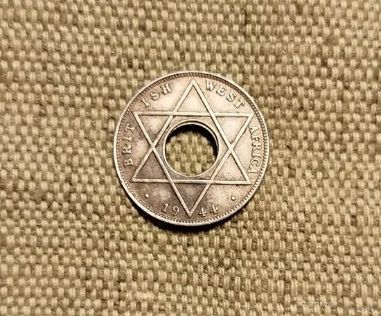 Британская Западная Африка 1/10 пенни 1944