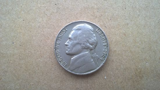 США 5 центов, 1964"D". (К-)