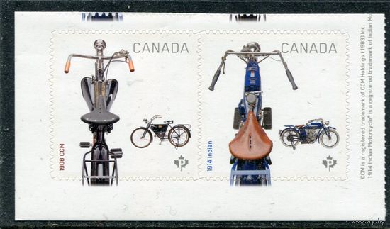 Канада. Легкомоторные велосипеды, мотоциклы
