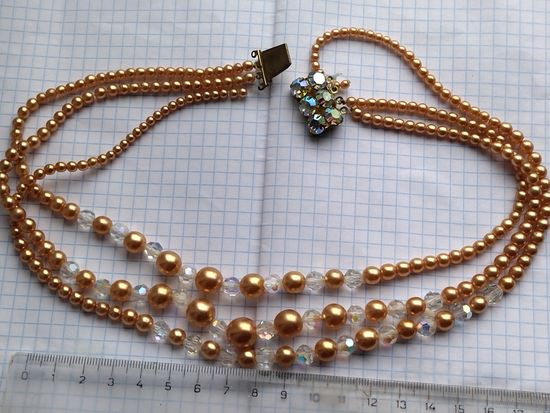 Ожерелье винтажное