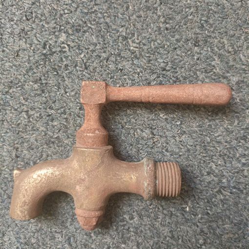 Кран латунный