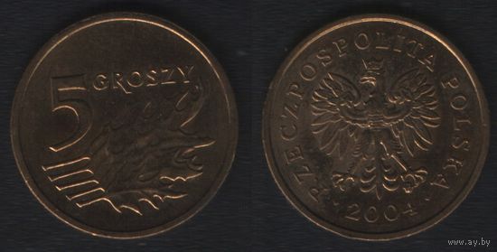 Польша y278 5 грош 2004 год (mw) (_alb2