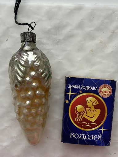 Елочная игрушка Шишка.