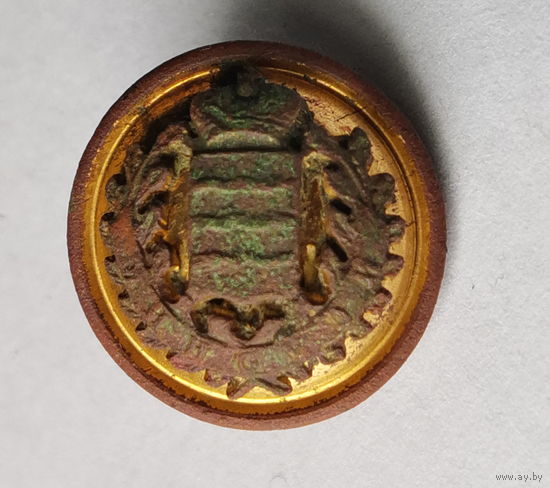 С 1 -ой копейки Пуговица чиновника Минской губернии
