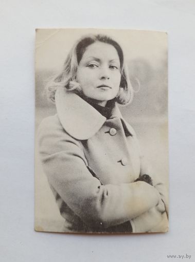 Актрисы. Жанна Болотова. Мини-фото. 9х6 см.