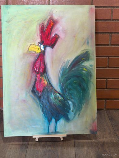 Картина "Петух Hood Luck"