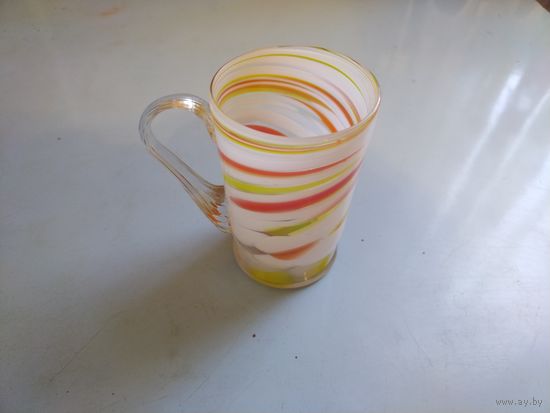 Стакан цветное стекло