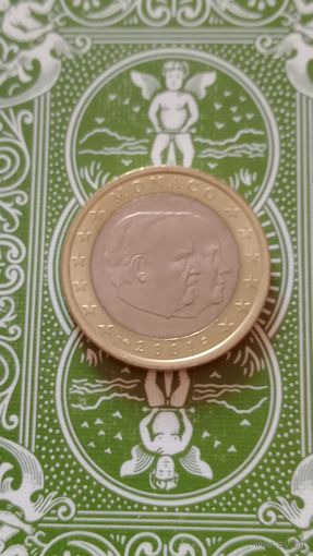 Монако 1 евро 2001