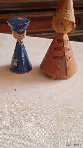 Фигурки винтажные из дерева редкие