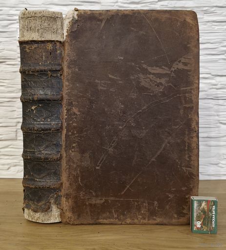 1750 год. Фолиант. Библейские истории на готическом немецком. 34 х 23 х 6,5 см С 1 руб!!!