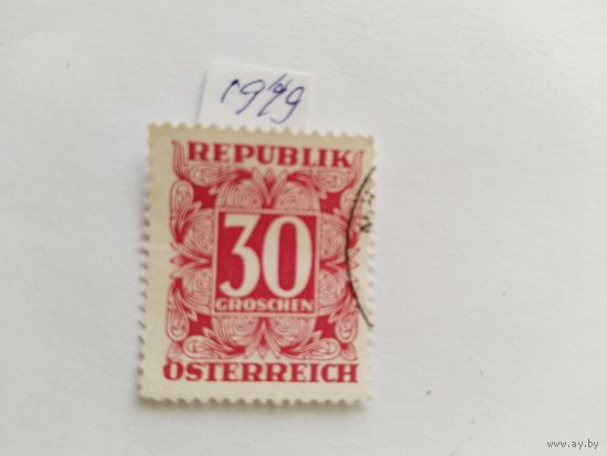 Австрия  1949  (доплата)