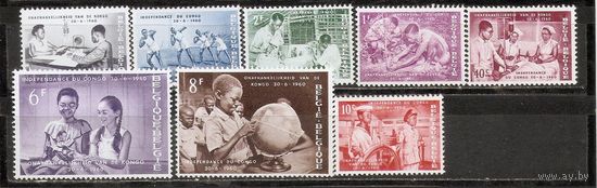 ФФ5 Бельгия 1960 Независимость Конго