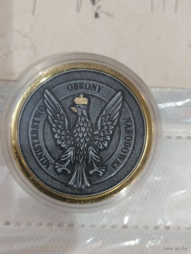 Монетовидный жетон вооруженных сил Польши.