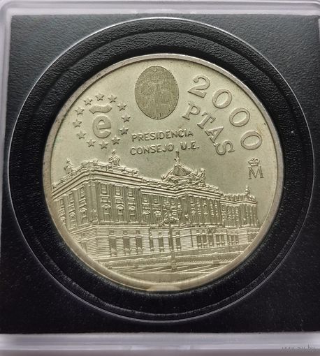 20. Испания. 2000 песет 1995 г. Председательством Испании в Европейском Союзе