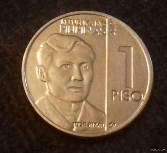 1 писо, Филиппины 2019 г.