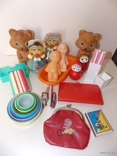 Игрушки из детства СССР, неваляшка, счетные палочки, пупсы, и др. ВСЕ игрушки одним лотом!