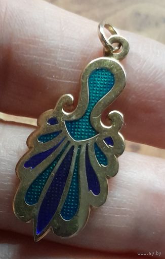 Кулон. Клуазоне.