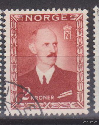 Известные люди личности Король Хокон VII  Норвегия 1946 год лот 6
